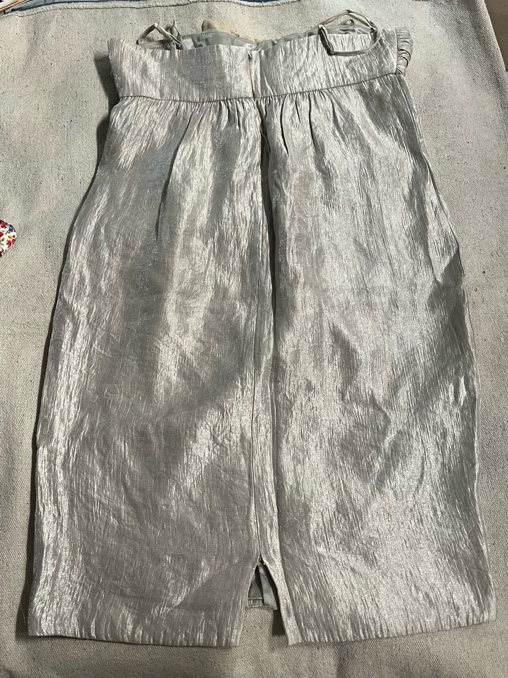 Gold BCBG Shimmer Dress - Picture 2 of 2